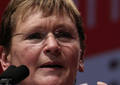 Marie-George Buffet en meeting au Dôme - Marseille (2007)